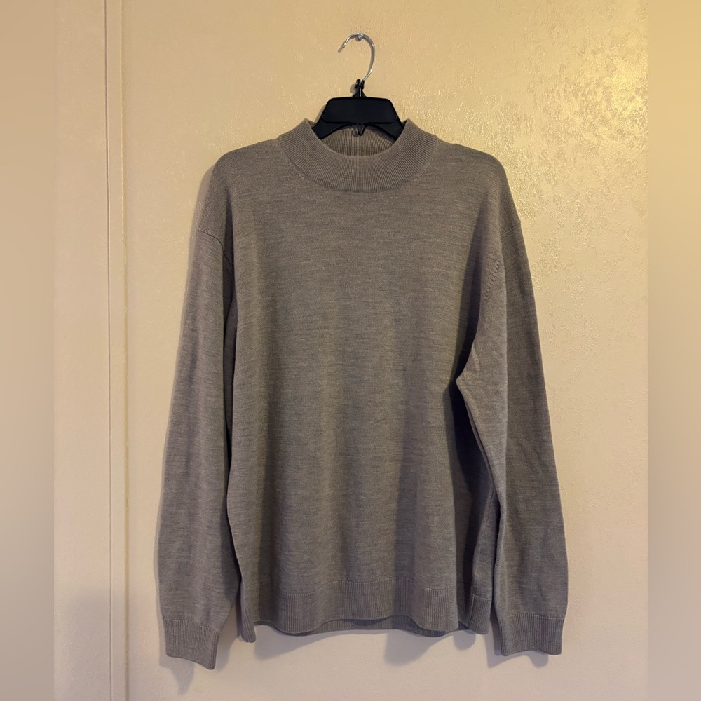 Raffi Linea Uomo men’s 100% merino wool sweater sz XL
